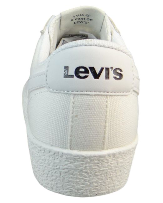 Levi's Levi's low sneaker sneak low top 235665-781 59 brilliant white leder und textil