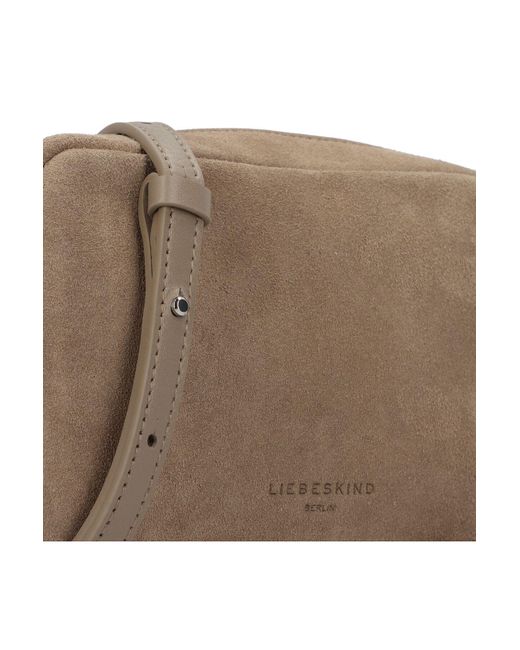 Liebeskind Berlin Brown Ella Umhängetasche Leder 20 Cm Für Damen