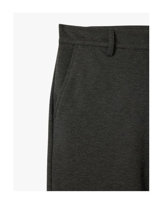 Koton Chino-Hose Aus Viskose-Mischgewebe Mit Taschendetail Und Schmaler Passform Für Herren in Black für Herren