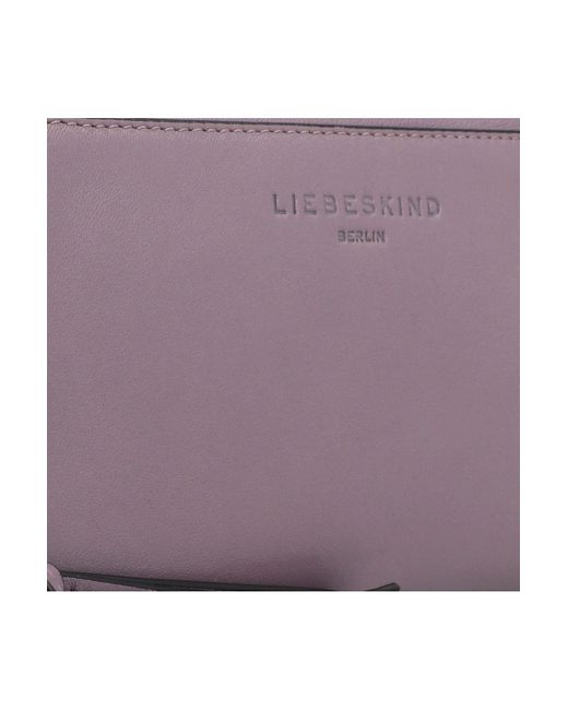 Liebeskind Berlin Purple Hera Clutch Geldbörse Leder 20 Cm Für Damen