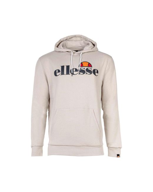 Ellesse Hoodie gottero sweatshirt, sweater, kapuze, langarm, logo-print in White für Herren