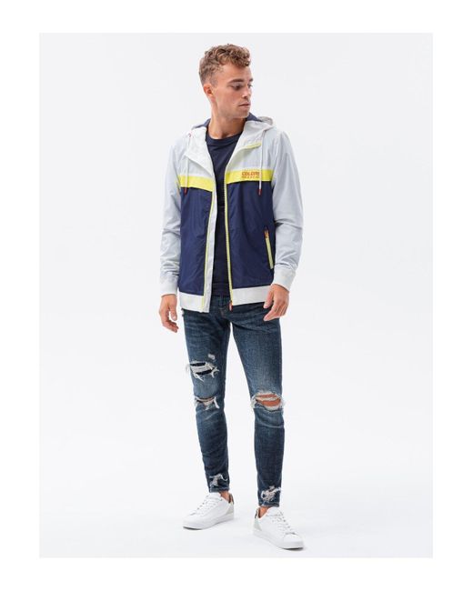 Ombre Übergangsjacke Bej/Ekru Für Herren in Blue für Herren