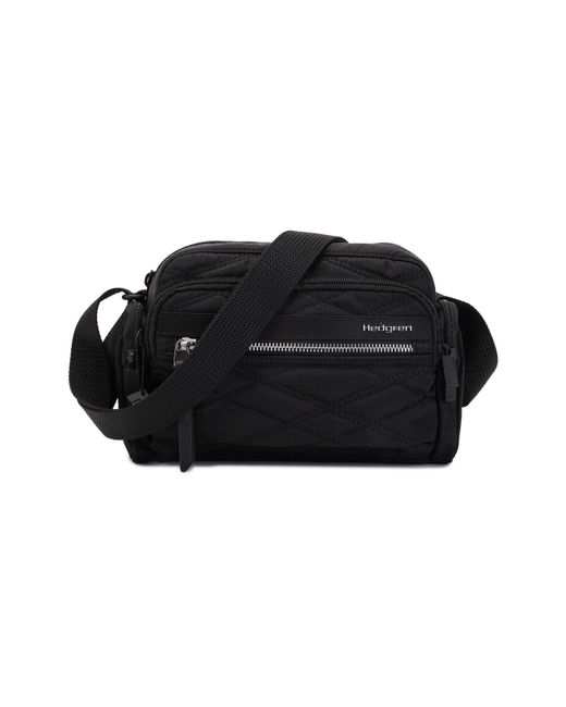 Hedgren Black Inner City Emily Umhängetasche Rfid Schutz 24 Cm Für Damen