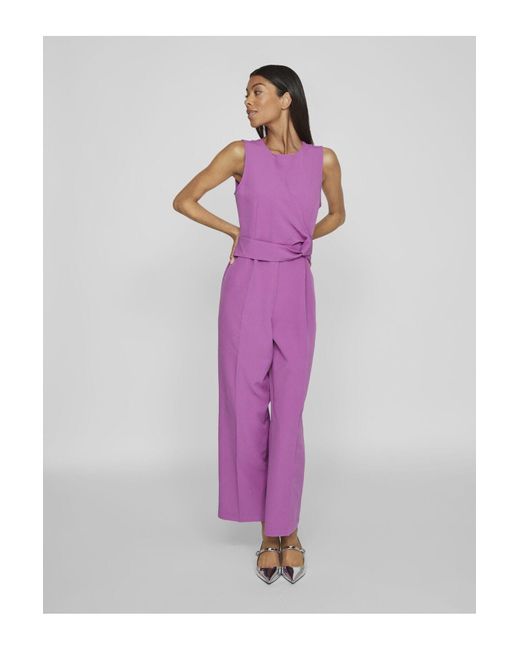 Vila Jumpsuit regular fit in Pink Lyst DE