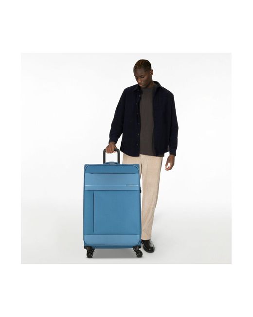 Jump Apparel Monthélys 4 Rollen Trolley 78 Cm Mit Dehnfalte Für Herren in Blue für Herren