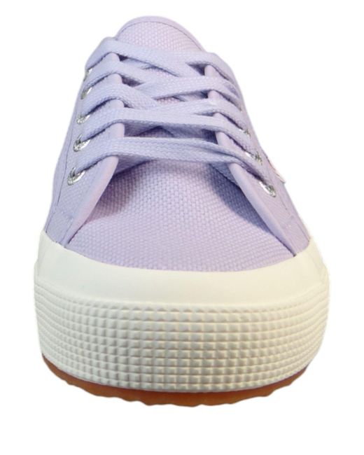 Superga Purple Low sneaker 2750 cotu low top s000010 ach violet favorio baumwolle