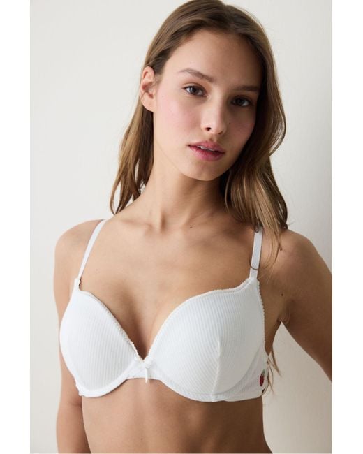 Penti White Lol Up Pointel Schneewittchen-Bh Für Damen