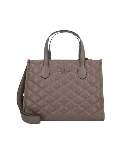Guess Brown Tamsin Schultertasche 34 Cm Für Damen