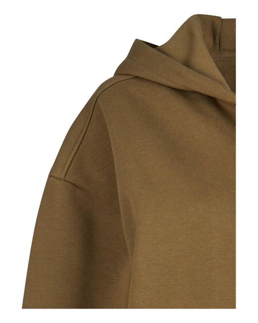Urban Classics Green Ladies oversized zip hoody