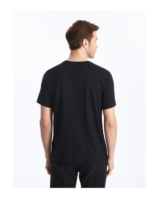 LC Waikiki T-shirt regular fit in Black für Herren
