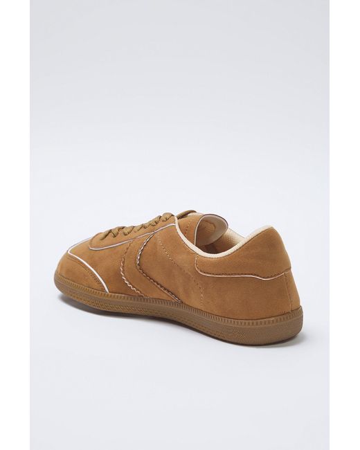 Trendyol Natural Braune -Schnürsneaker