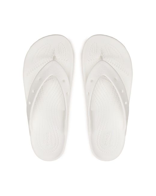CROCSTM White Flip-Flops Erwachsene Für Damen