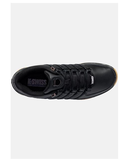 K-swiss Schuhe Rinzler Sneaker Aus Leder Mit Schnürverschluss Für Herren in Black für Herren