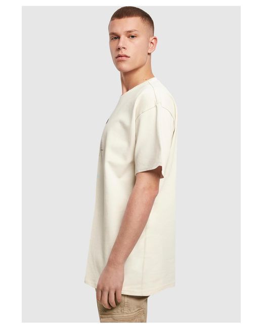 Merchcode Frostig Bleiben Heavy Oversize Tee Für Herren in Natural für Herren