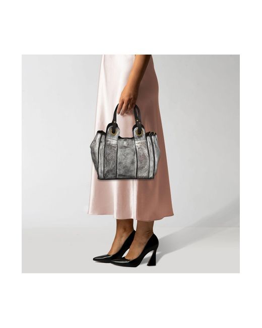 Campomaggi Black Hasni Mini Bag Handtasche Leder 17 Cm Für Damen
