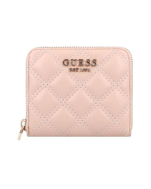 Guess Pink Didi Geldbörse 11 Cm Für Damen