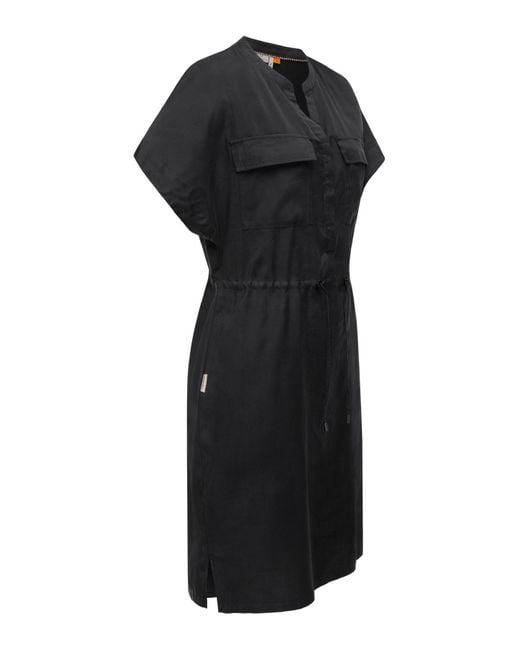 Ragwear Black Blusenkleid Roisa Für Damen