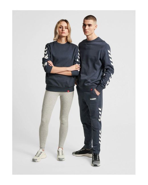 Hummel Sweatshirt regular fit - xs in Blau | Lyst DE