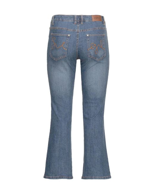 Sheego Jeans bootcut in Blau | Lyst DE