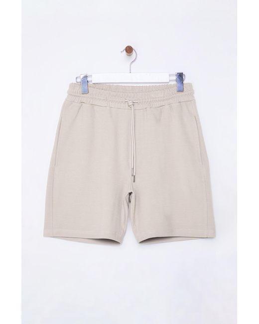 Trendyol Stone Regular/Normal Cut Textured Premium Shorts & Bermuda Für Herren in Natural für Herren