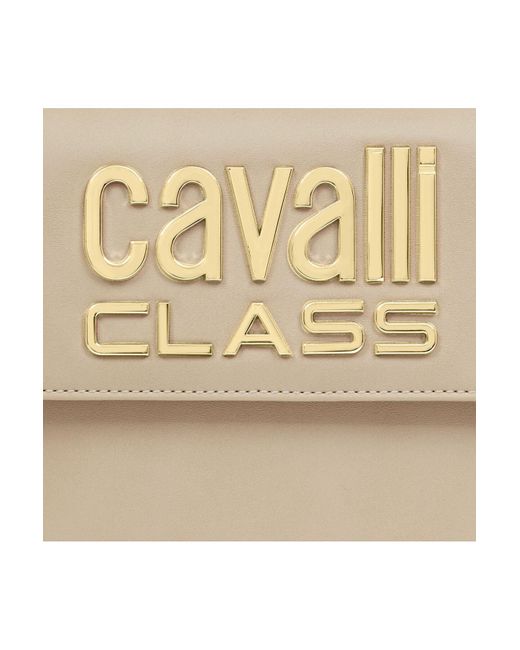 Class Roberto Cavalli Natural Umhängetasche unifarben