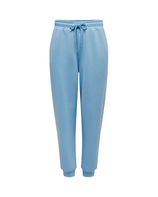 Only Play Blue Jogginghose mit hoher taille