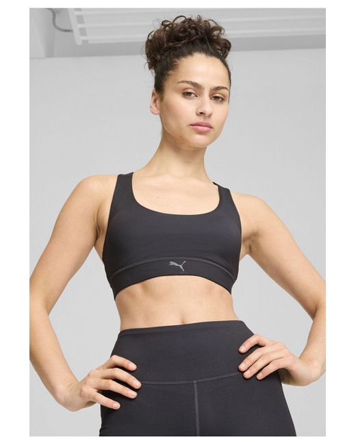 PUMA Gray Train Mid-Impact Bh Für Damen