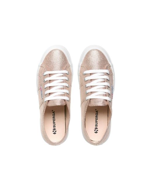 Superga White 2750-lamew metallic-sneaker