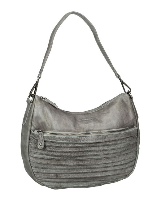 Fredsbruder Gray Handtasche unifarben