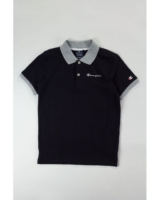 Champion Polo Legacy Poloshirt Für Herren in Black für Herren