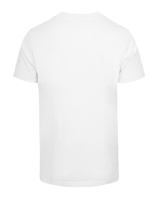 Mister Tee Compton emb tee in White für Herren