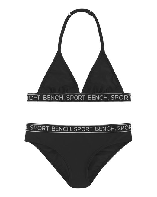 Bench Black Bikini-set unifarben