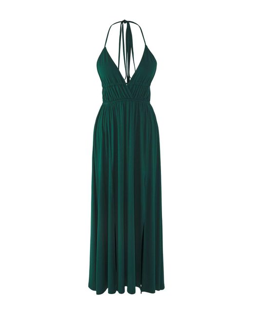 Trendyol Green Smaragdgrünes Maxi-Strandkleid Mit Ausschnitten – Für Damen