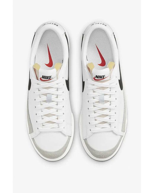 Nike White Sneaker flacher absatz - 38