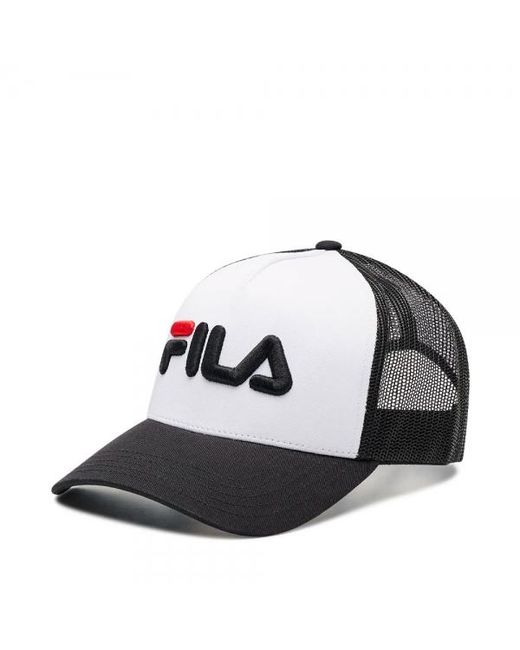 Cappello Bianco E Nero di Fila in Black