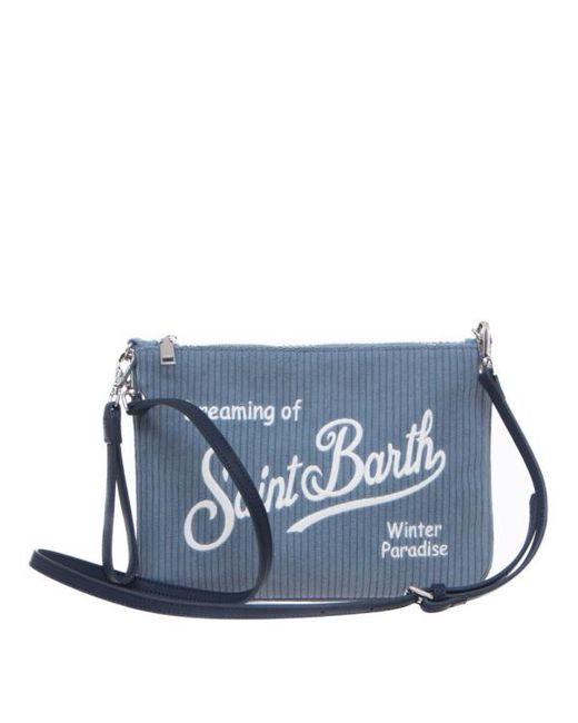 Borsa Parisienne di Mc2 Saint Barth in Blue