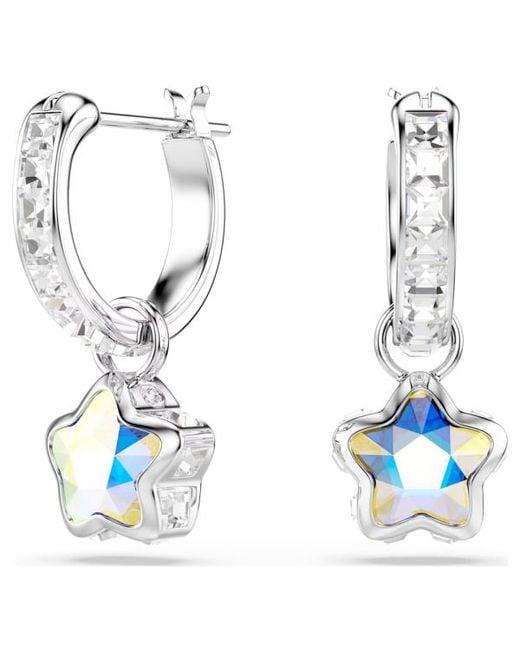 Orecchini Chroma di Swarovski in Blue