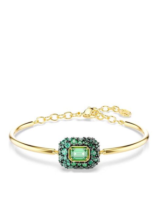 Bracciale Ottagonale Sublima di Swarovski in Green