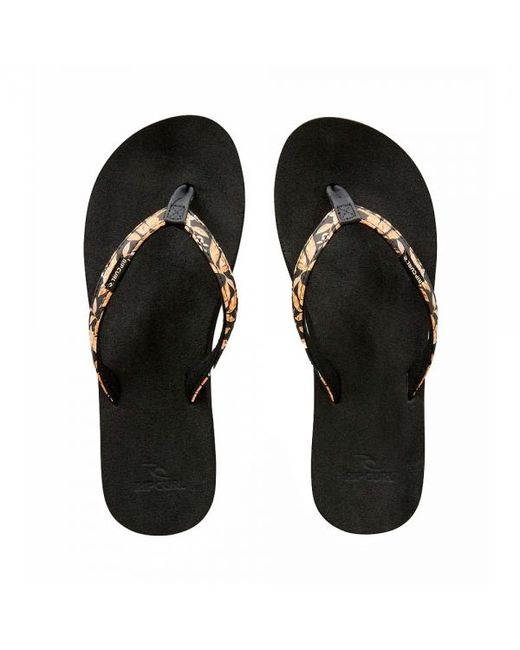 Rip Curl Black Freiheits-Flip-Flops