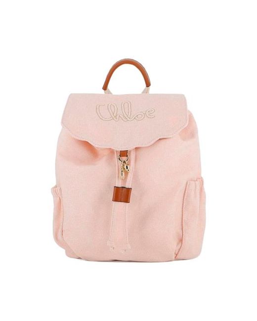 Chloé Pink Rucksack C2122846J