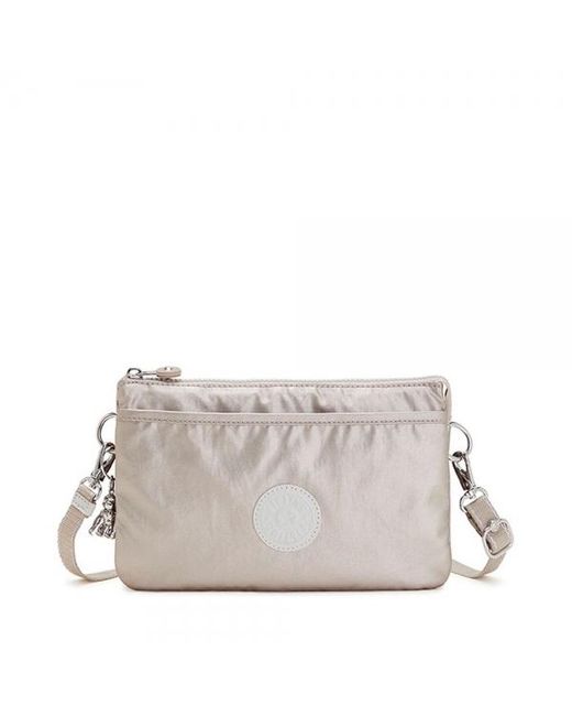Borsa A Tracolla Riri di Kipling in Gray