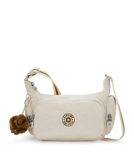 Borsa A Tracolla Cabbette S di Kipling in Natural