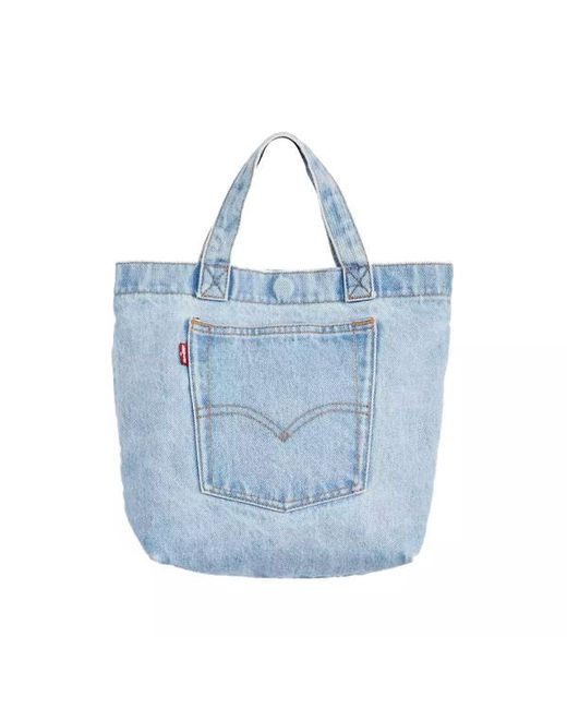 Mini Borsa Tote di Levi's in Blue