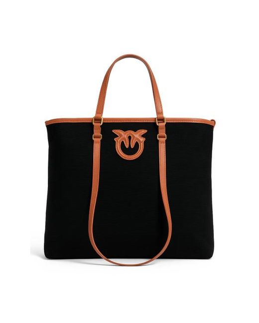 Borsa Extra Miranda Shopper di Pinko in Black