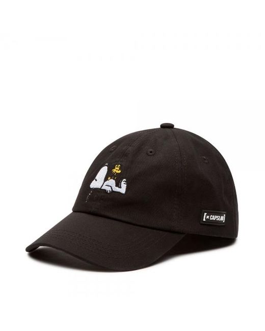 Cappello Snoopy di Capslab in Black