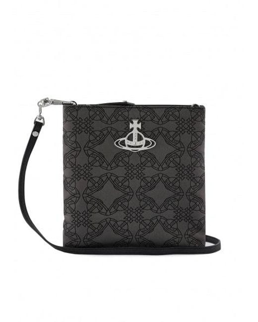 Vivienne Westwood Squire Square Cross Body Bag in Black Lyst