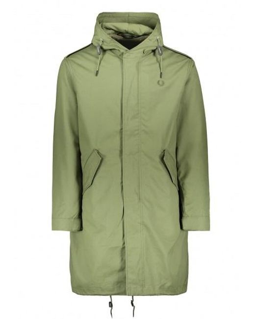 Fred Perry J4583 Detachable Liner Parka Green for Men | Lyst