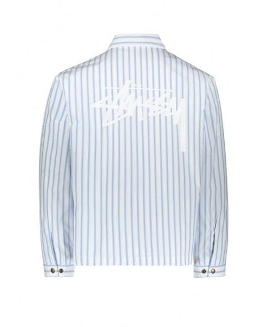 Stussy Coach Shirt in Blue for Men | Lyst