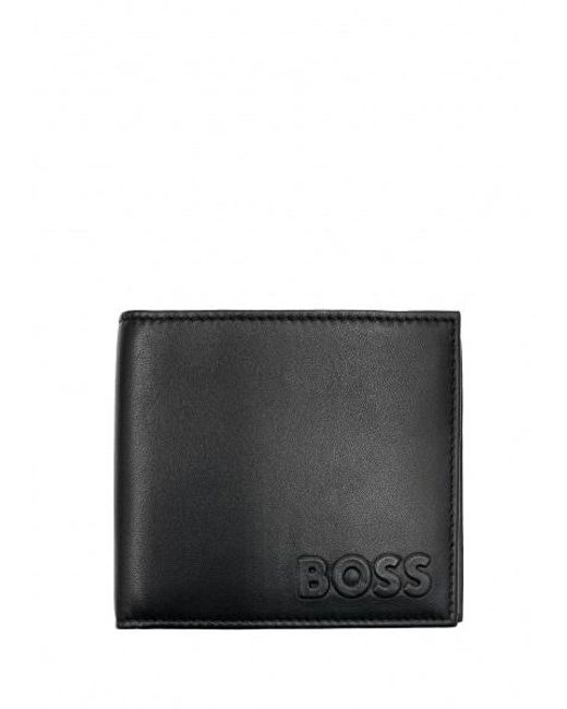 BOSS by HUGO BOSS Byron S-8 Credit Card Wallet in Black for Men | Lyst