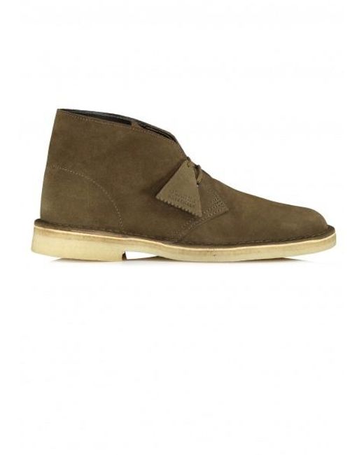 clarks desert boot olive suede